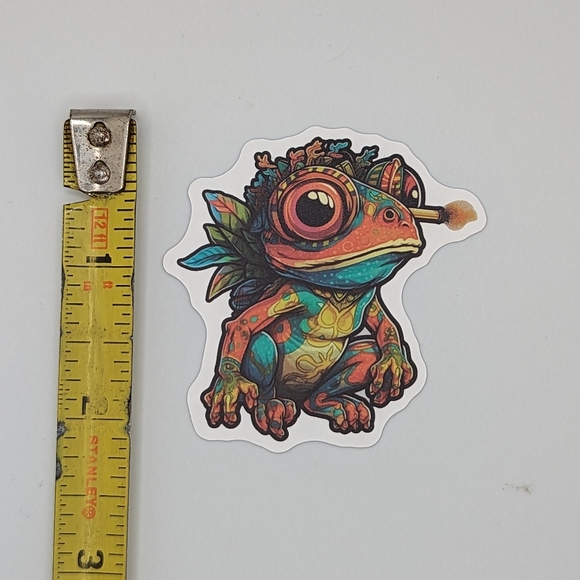 Frog Sticker - Picture 2 of 2